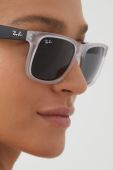 Ray-Ban - Окуляри JUSTIN колір сірий