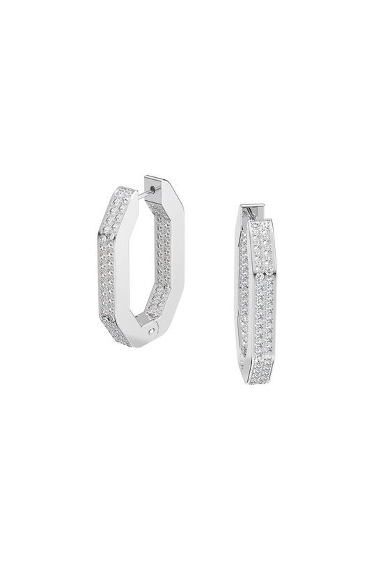 Swarovski - Сережки DEXTERA колір срібний (1592233)