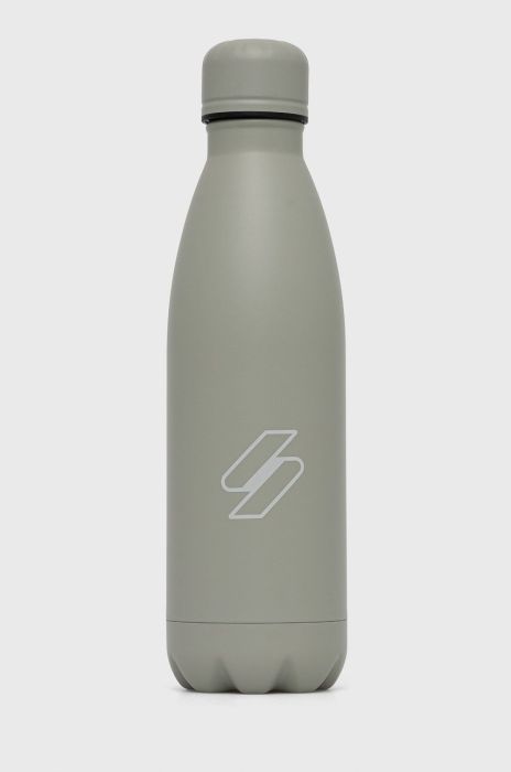 Пляшка Superdry колір сірий