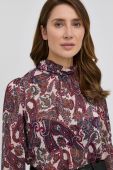 Блузка Morgan жіноча візерунок колір барвистий (1884378)