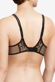 Бюстгальтер Chantelle колір чорний мереживо гладкий (1677012)