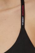 Бюстгальтер Tommy Hilfiger колір чорний однотонний (2147450)