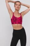 Спортивний бюстгальтер Dkny колір рожевий візерунок (1586032)