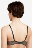 Бюстгальтер Passionata колір сірий мереживо гладкий