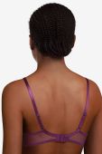 Бюстгальтер Passionata by Chantelle колір фіолетовий мереживо гладкий