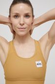Спортивний бюстгальтер Eivy колір жовтий однотонний
