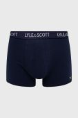 Боксери Lyle & Scott (3-pack) колір синій