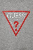 Дитяча кофта Guess колір сірий з принтом (1521386)