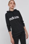 Кофта adidas жіноча колір чорний з принтом (1534316)