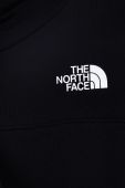 Бавовняна кофта The North Face жіноча колір чорний гладка