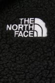 Кофта The North Face жіноча колір чорний гладка