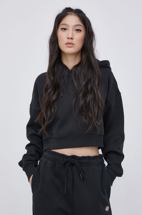 Кофта Dickies жіноча колір чорний гладка DK0A4XJTBLK-BLACK