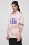 Кофта HUF жіноча колір рожевий візерунок