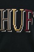 Кофта HUF жіноча колір чорний з аплікацією