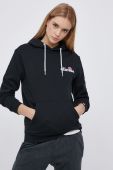 Кофта Ellesse жіноча колір чорний з капюшоном з аплікацією SGS08848-011