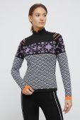 Кофта Newland жіноча колір чорний візерунок