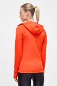 Спортивна кофта Houdini Power колір помаранчевий з капюшоном однотонна (3636948)