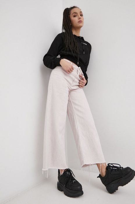 Кофта Sixth June жіноча колір чорний гладка