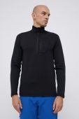 Спортивна кофта Viking Admont чоловіча колір чорний однотонна