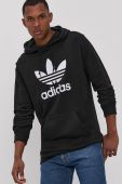 Бавовняна кофта adidas Originals чоловіча колір чорний з принтом H06667-BLK/WHT
