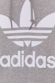 Бавовняна кофта adidas Originals чоловіча колір сірий з принтом H06669-MGREY/WHT