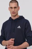 Кофта adidas чоловіча колір синій гладка (1534402)