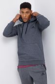 Кофта adidas чоловіча колір сірий з аплікацією (1777277)