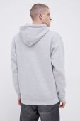 Кофта HUF чоловіча колір сірий з принтом (1874392)