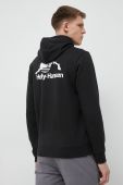 Кофта Helly Hansen чоловіча колір чорний з капюшоном однотонна 53582-591