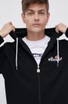 Кофта Ellesse чоловіча колір чорний з аплікацією SHS08782-112
