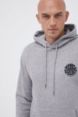 Кофта Rip Curl чоловіча колір сірий меланж