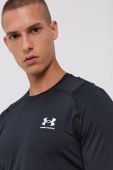 Лонгслів для тренувань Under Armour колір чорний однотонний 1361506-001