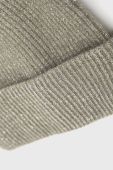 Шапка Only колір сірий з тонкого трикотажу (1778538)
