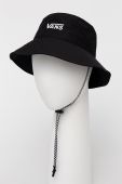 Капелюх Vans колір чорний з бавовни VN0A5GRGY281-blck.wht