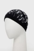 Шапка Moschino колір чорний з тонкого трикотажу (1697078)