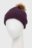 Шапка Helly Hansen колір фіолетовий з товстого трикотажу (2756636)