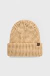 Шапка Billabong колір бежевий з товстого трикотажу (1778545)