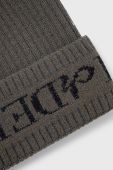 Шапка Deha колір зелений з тонкого трикотажу (1732090)