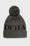 Шапка Deha колір зелений