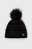 Шапка з домішкою вовни Granadilla колір чорний (1894904)