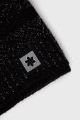 Шапка з домішкою вовни Granadilla колір чорний (1894904)