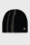 Шапка з домішкою вовни Granadilla колір чорний (1890834)
