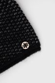 Шапка з домішкою вовни Granadilla колір чорний з товстого трикотажу (1894911)