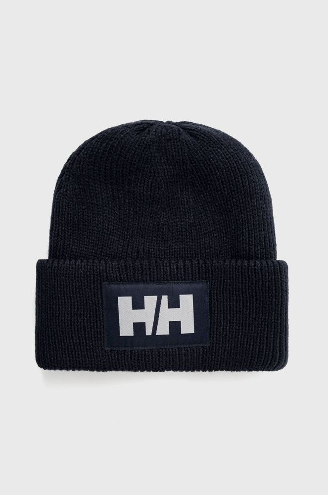 Шапка Helly Hansen колір синій з товстого трикотажу (1791500)