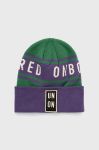 Шапка Eivy колір фіолетовий з тонкого трикотажу