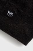 Шапка Vans колір чорний з тонкого трикотажу