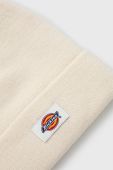 Шапка Dickies колір кремовий з тонкого трикотажу