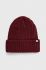 Шапка DC колір бордовий з товстого трикотажу
