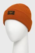 Шапка Superdry колір помаранчевий з тонкого трикотажу (2122556)