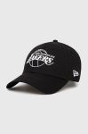 Кепка New Era колір чорний з аплікацією 12292584-BLACK